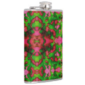 Eine Studie in Rosa und Grün Flachmann (Rechts)