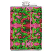 Eine Studie in Rosa und Grün Flachmann (Rückseite)