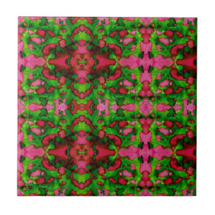 Eine Studie in Rosa und Grün Fliese