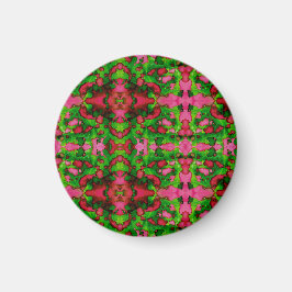 Eine Studie in Rosa und Grün Magnet