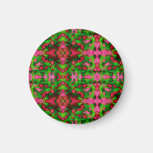 Eine Studie in Rosa und Grün Magnet