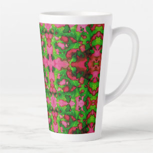 Eine Studie in Rosa und Grün Milchtasse