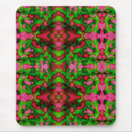 Eine Studie in Rosa und Grün Mousepad