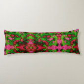 Eine Studie in Rosa und Grün Seitenschläferkissen (Rückseite)