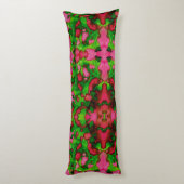 Eine Studie in Rosa und Grün Seitenschläferkissen (Rückseite (Vertikal))