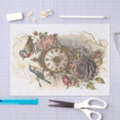 Eine Studie in Rose und Zeit 6 Seidenpapier (Handwerk)