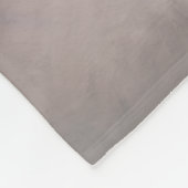 Eine Studie in Taupe Fleecedecke (Ecke)
