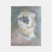 Eine Studie in Taupe Fleecedecke (Vorderseite)
