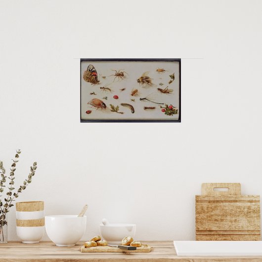 Eine Studie über Insekten Poster (Küche)
