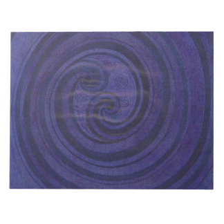 Eine Studie über Koru 1 Notizblock