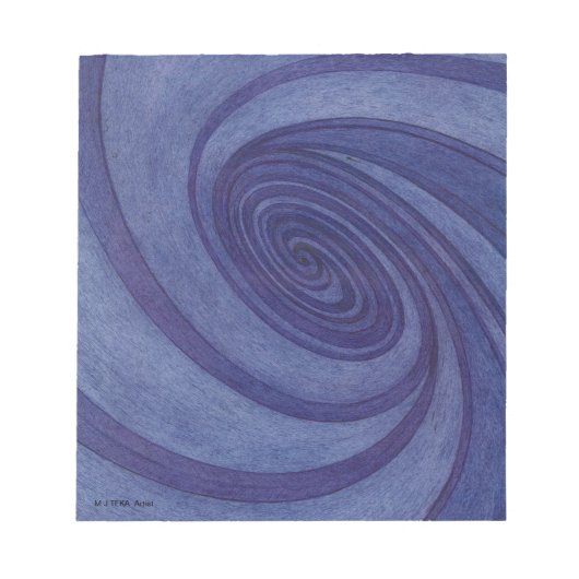 Eine Studie über Koru #2 Notizblock (Vorderseite)