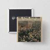Eine stürmische Sitzung an der Abgeordnetenkammer Button (Vorne & Hinten)