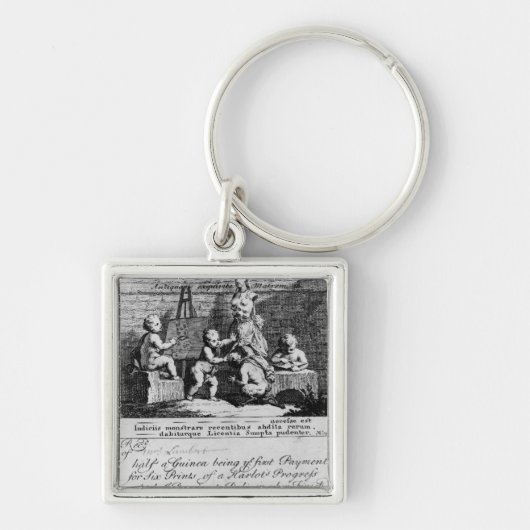 Eine Subskriptions-Karte für 'einen Harlots Schlüsselanhänger (Vorne)