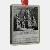 Eine Subskriptions-Karte für 'einen Harlots Silbernes Ornament (Rechts)