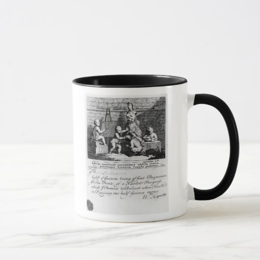Eine Subskriptions-Karte für 'einen Harlots Tasse (Rechts)