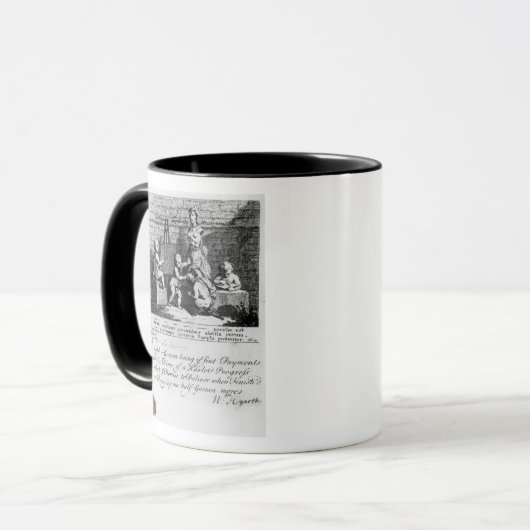 Eine Subskriptions-Karte für 'einen Harlots Tasse (Vorderseite Links)