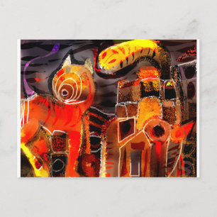 Eine sudamerikanische Geschichte Postkarte