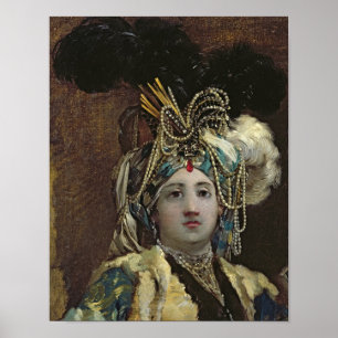 Eine Sultanine, 1748 Poster
