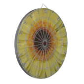 Eine Sunburst-Blume Dartscheibe (Vorderseite Links)