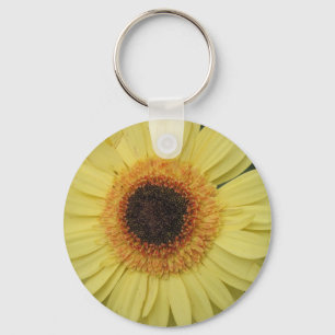 Eine Sunburst-Blume Schlüsselanhänger