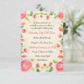 Eine Super Sweet Mini Hochzeitseinladung RSVP Karte (Stehend Vorderseite)