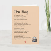 Eine "Support"-Karte in schwierigen Zeiten durchla Karte (Vorderseite)