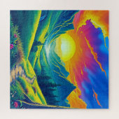 Eine surreale Landschaft Puzzle (Horizontal)