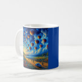Eine surreale Reise durch Ton und Vision Kaffeetasse (Vorderseite Links)