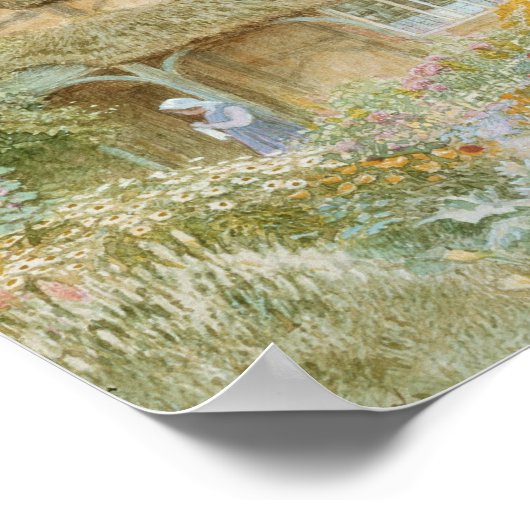 Eine Surrey-Hütte Poster (Ecke)