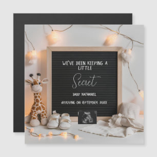 Eine süße Ankündigung einer Schwangerschaft von Gi