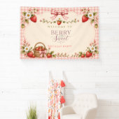 Eine süße Beeren-Geburtstagsfeier- Banner (InSitu)