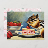 Eine süße Begegnung Postkarte (Vorne/Hinten)