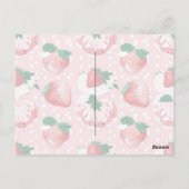 Eine süße Begegnung Postkarte (Rückseite)