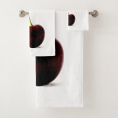 Eine süße Cherry btcnm Badhandtuch Set (Insitu)