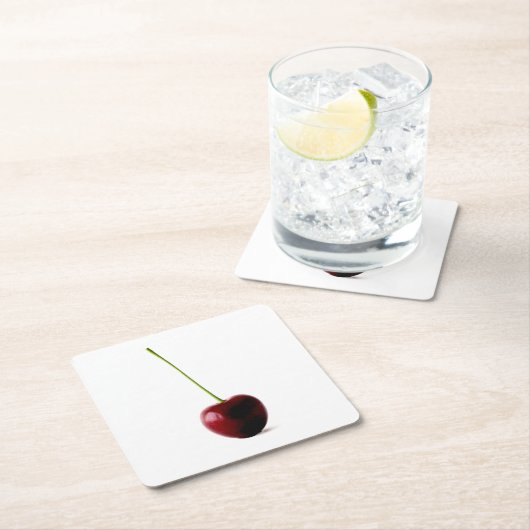 Eine süße Cherry-Küste Rechteckiger Pappuntersetzer (Vor Ort)