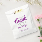 Eine süße Dankbarkeit für die dunkelgraue, moderne Geschenktütchen (Versiegelt)