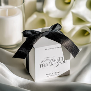 Eine süße Dankeschön moderne Hochzeitsgeschenkboxe Geschenkschachtel