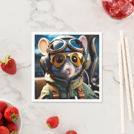 Eine süße Fantasiefusion Serviette (Beispiel)