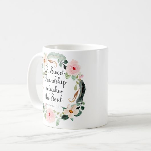 Eine süße Freundschaft erfrischt das Soul Kaffeetasse (Vorderseite Links)