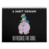 Eine süße Freundschaft erfrischt das Soul Lila Hip Kalender (Titelbild)