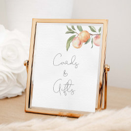 Eine süße Geburtstagskarten und Geschenke Poster