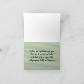 Eine süße Jahreskarte Karte (Innenseite)