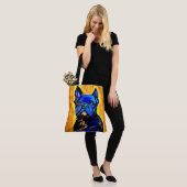 Eine süße Junge Tote Tasche (Am Model)