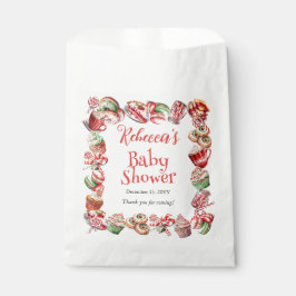 Eine süße kleine Babycreme-Rahmen-Dusche Geschenktütchen