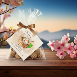 Eine süße kleine dumme Kwai Theme Babydusche Geschenkanhänger