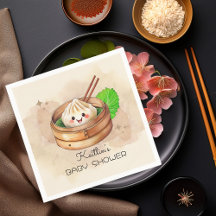 Eine süße kleine dumme Kwai Theme Babydusche