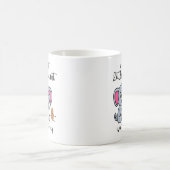 Eine süße kleine Erdnuss auf dem Weg neues Baby Co Kaffeetasse (Mittel)