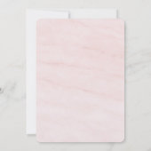 Eine süße kleine Erdnuss ist unterwegs Einladung (Rückseite)