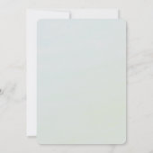 Eine süße kleine Erdnuss ist unterwegs Einladung (Rückseite)