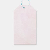 Eine süße kleine Erdnuss ist unterwegs Geschenkanhänger (Rückseite)